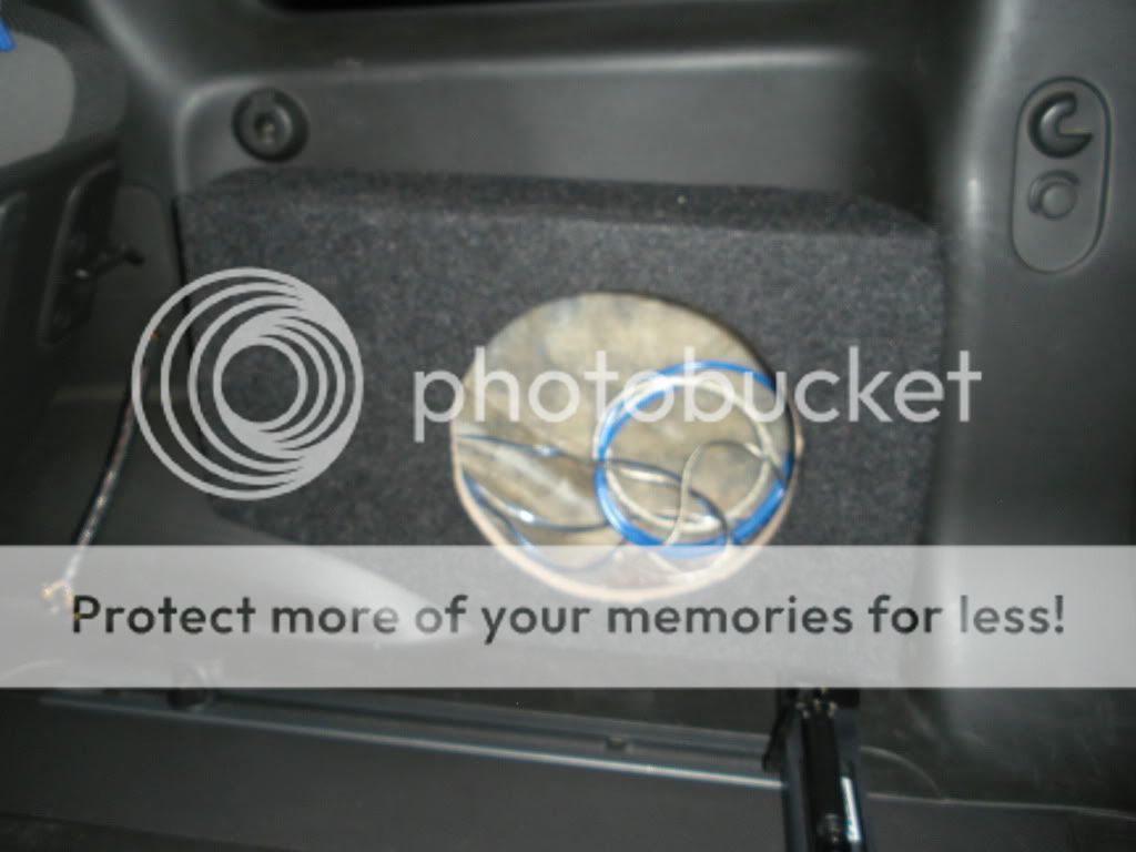Nissan xterra subwoofer install